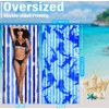 Widdonen Lightweight Thin Microfiber Beach Towel Sand Free Quick Dry