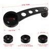 ULTECHNOVO Aluminum Alloy Car Window Riser Handle, Universal Window Crank