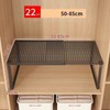 Adjustable Wardrobe Shelf for Clothes & Shoes – Expandable Metal