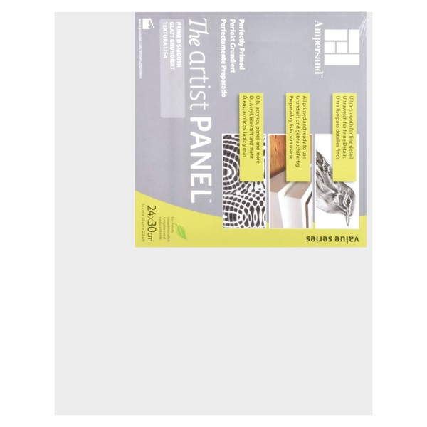 Ampersand - Panel Artist Textura Lisa Ideal para Óleos, Acrílico