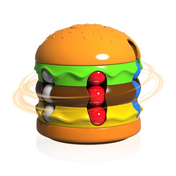 Magic Bean Rotating Cube Magic Cube Fidget Burger Creative Fidget