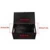 Silscvtt 20 * 12 * 9.6 Inch Black Aluminum Diamond