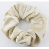Mytoptrendz® - Large Velvet Ponytail Hair Elastic Scrunchie (Beige)