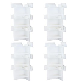 PIAOLGYI 12 Pcs Tall Tray Stacker for Harvest Right Freeze Dryer,Accessories Compatible with Harvest Right Trays,White(ONLY Tray Stackers)