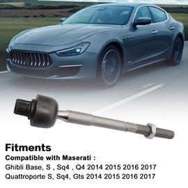 FZJDSD 673000006 673000005 Left or Right Side Inner Tie Rod End Compatible with Maserati Ghibli S SQ4 Q4 Quattroporte S SQ4 GTS 2014-2017