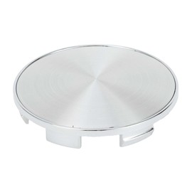 A ABSOPRO Wheel Centre Caps, Hub Caps, 68 mm, Universal ABS Wheel Hub Caps, Car Accessories for Wheel Hubs, Silver