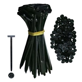 Universal Cable Tie Buckle – Heavy Duty Zip Ties, Self-Locking Holder, Multifunctional Ties for Car Daily Repair,Industrial and Outdoor Use (pack of 100)