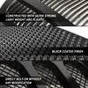 DNA MOTORING GRF-LB-006-MBK-2 Vertical Fence Front Bumper Grille Grill w/LED