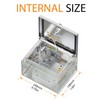KWONONG Stainless Steel Enclosure, IP65 Waterproof Electrical Box for Indoor