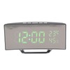 LED Digital Clock 3 Level Brightness Snooze USB Battery Powered