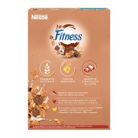 FITNESS Cioccolato al Latte Cereali Integrali con Fiocchi al Cioccolato 375g
