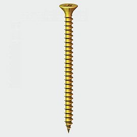 TIMCO Solo Double Countersunk Gold Woodscrews - 4.0 x 35 - Bag 380