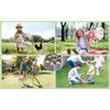 WEZCHUGHAOL Rustic Striped Egg Collecting Basket for Home and Garden