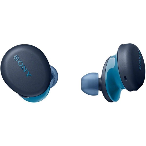 Sony WF-XB700 Fully Wireless Earbuds, WF-XB700 LZ with Deep Bass Model / Up to 9 Hours of Continuous Playback / Built-in Microphone, 2020 Model, 360 Reality Audio Certified Model, Blue