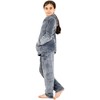 A2Z 4 Kids Childrens Warm Fleece Twosie Hooded Pyjamas -