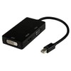 8WARE Mini Display Port DP to DVI/HDMI/VGA Adapter