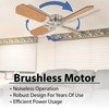 RecPro RV 12V Ceiling Fan | 4-Blade | 4-Speed |