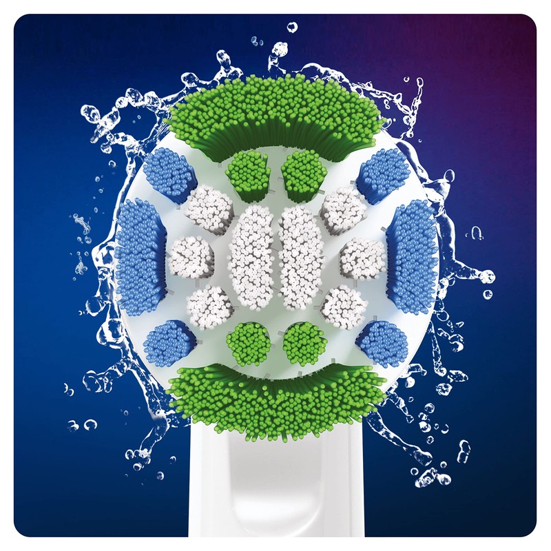Oral-B Precision Clean Replacement Brush Heads, CleanMaximiser Bristles, Pack of