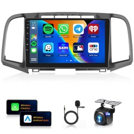 Car Stereo for Toyota Venza 2008-2016 【8Core 6+128G】 Wireless Carplay Android Auto,9 inch IPS Touch Screen Radio,Android13/GPS/WiFi/32EQ DSP/59UI/Bluetooth5.0/SWC/Backup Camera&Mic