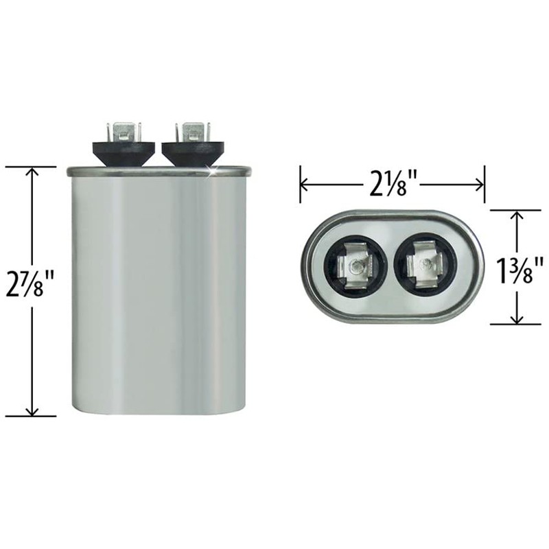 97F9004-15 uf MFD 370 Volt VAC - CBB65 Oval Run