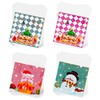 Jagrove 100PCS Cellophane Bags 4X4 Inch Clear Self Sealing Goodie