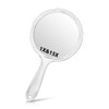Macaki Hand Mirror, Double-Sided 1X/15X Magnifying Mirror with Handle, Acrylic,