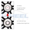 WHEEL CONNECT Hub Centric Rings, 106 to 78.1, Set of