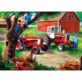 MasterPieces 1000 Piece Jigsaw Puzzle for Adults, Family, Or Kids - Boys and Their Toys - 19.25"x26.75"