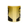 Fabulous Goldene Tasse aus verchromter Keramik - Abraham Lincoln USA