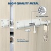 Alise Barrel Bolt Latch,Slide Bolt Latch,Heavy Solid 304 Stainless Steel