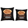South Korean Kimchi Squad Throw Pillow