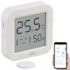 infactory Luftfeuchtigkeitsmesser: 6er-Set Mini-Thermo-/Hygrometer, Komfort-Anzeige, LCD, Bluetooth, App (Innenraum Thermometer,