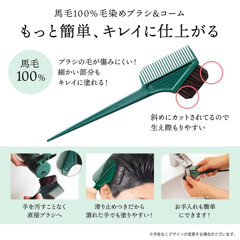 Sastty Rishiri Hair Color Treatment, Gloss Plus (Black) + Color