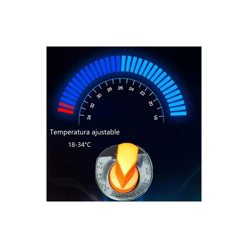 200w Termostato Acero Inox Y Termómetro Digital Para Acuario