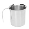 Manual Milk Frother 304 Stainless Steel Double Layer Brushed Process