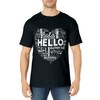 Hello In Different Languages Multilingualism Heart T-Shirt