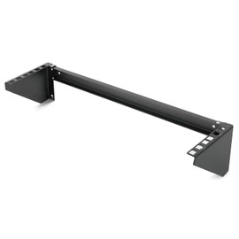 Tecmojo 2U Vertical Wall Mount Rack,Foldable Vertical Rack and Wall Mountable Patch Panel Bracket,Server Rack for 19" Rack Mount Network,Server and Data Equipment