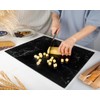 Kitchenville Glass Cutting Board 20”x16”: Tempered Glass Kitchen Counter Protector