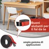 Strisce di gomma autoadesive (25 mm x 1,5 mm x