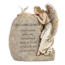 Roman in Loving Memory Angel, Dove and Verse