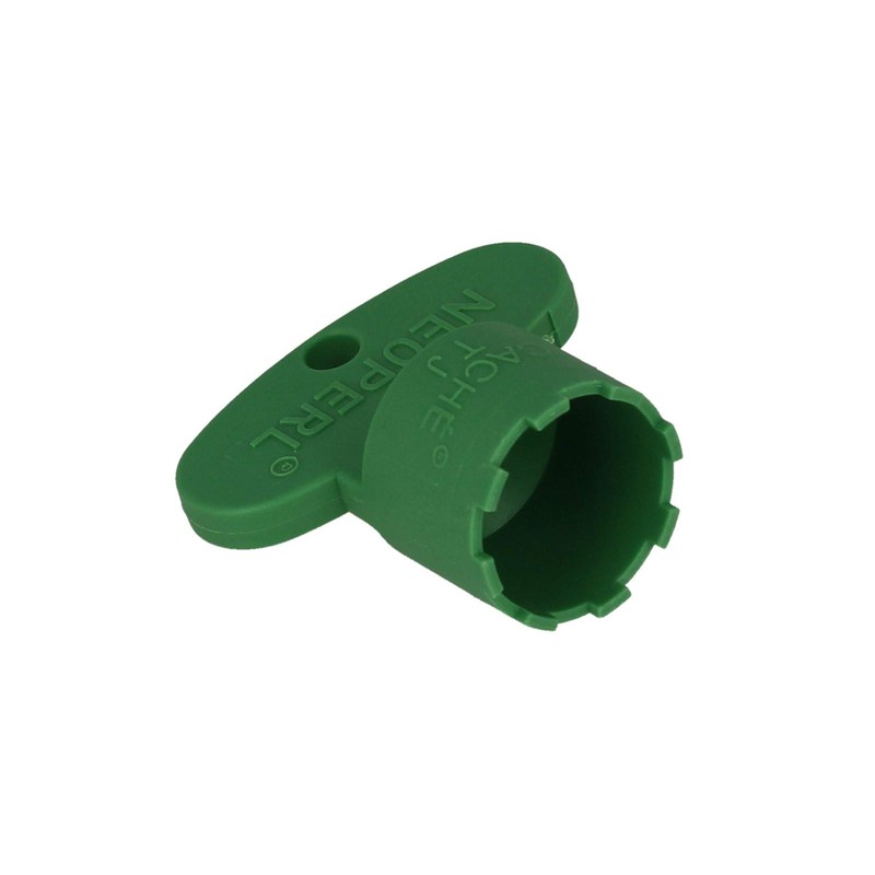 Neoperl Cachè TJ Water Outlet Aerator Polished Metal Green