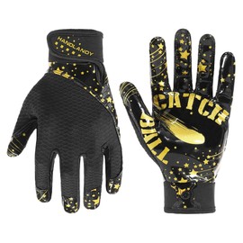 Football Gloves for Kids, Youth & Adults – Super Sticky Receiver Gloves with Strong Grip & Durability – Great Gift for Boys, Girls & Men