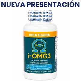 Omega 3 Premium de Pescado, 120 Cápsulas Blandas  1100mg DHAEPA por porción  Purificado 5 Veces  Alta Biodisponibilidad 90  Apoya Ojo Seco y Salud