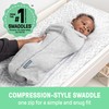 SwaddleMe by Ingenuity Pod, 0-2 Months, 1-Pack - Scribble Elephant