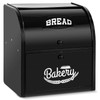 Pitmoly Stainless Steel Bread Box, 2 Layer Roll Top Bread