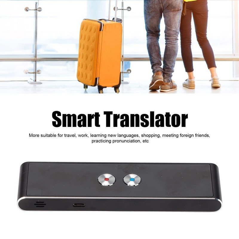 Intelligent Voice Translator Device, 44 Languages, Portable Language Translator for