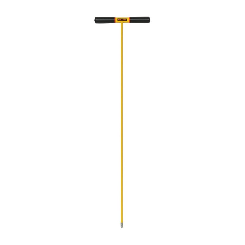 Structron 85465 SP48 Fiberglass Soil Probe, Cast Metal Tip, T-Cushion
