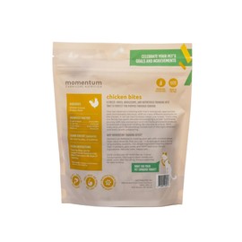 Momentum Carnivore Nutrition Freeze-Dried Chicken Training Bites – Two Ingredients-Chicken Gizzard and Chicken Heart, All-Natural Dog Treats –Made in USA – Perfect for Training & Rewards- 3 oz Bag