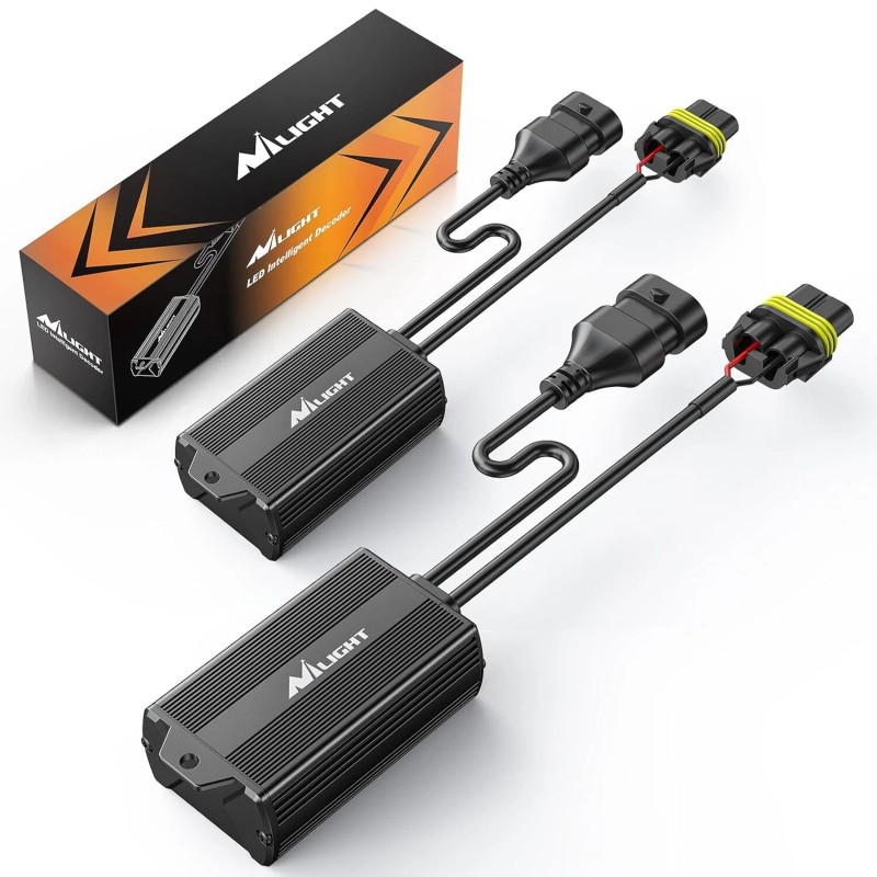 Nilight H11/H9/H8 LED CANbus Decoder Anti-Flickerin - H13/9008