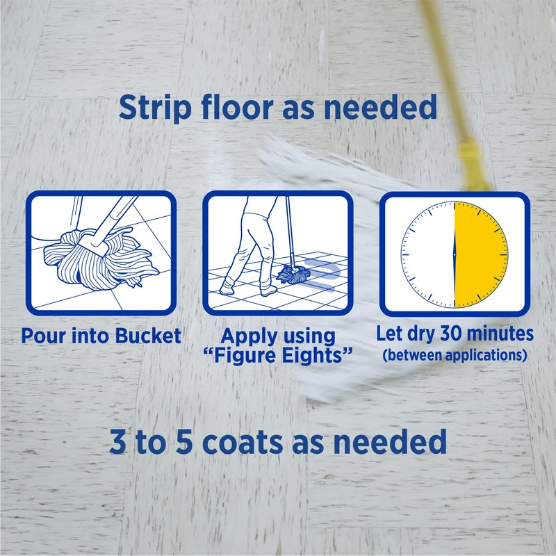 Zep High Traffic Floor Polish - 5 Gal (1 Pail)